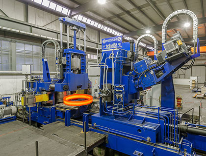 Ring rolling mill